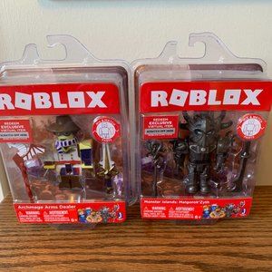2 Brand new Roblox characters Archmage Arms Dealer and Monster Islands:Malgorok